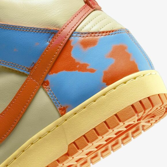 [NEW] Men's Nike Dunk Hi 1985 SP Shoes Orange DD9404-800 - Picture 6 of 6